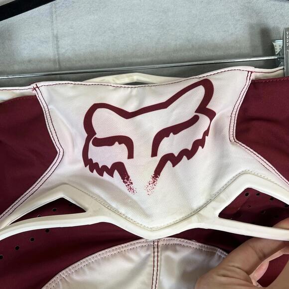 Fox Flexair Pants Mens 30 Red Belted Motocross Mountainbike Racing Outdoor MTB - Picture 8 of 10